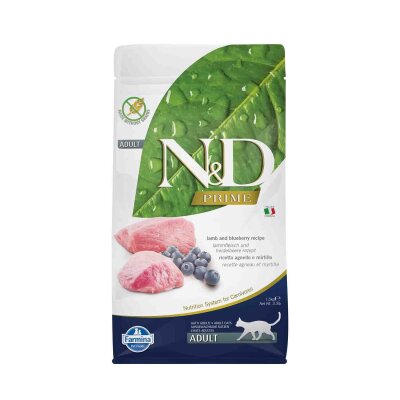 Yetişkin için Tahılsız Kuzu Etli Yaban Mersinli 1,5 kg Mama