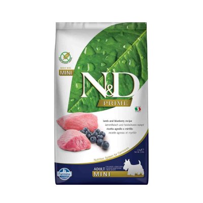 N&D Tahılsız Kuzu Etli Küçük Irk Yetişkin Köpek Maması 2,5 kg