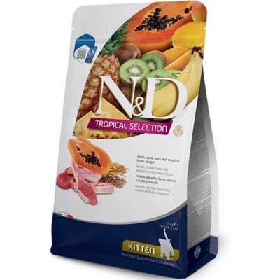 N&D Tropical Kuzulu Yavru Kedi Maması 1,5 kg