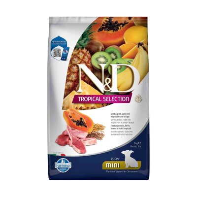N&D Tropical Kuzu Etli Düşük Tahıllı Küçük Irk Yavru Maması 5 kg