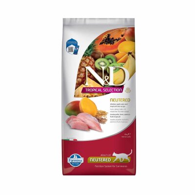 N&D Düşük Tahıllı Tavuklu Kısırlaştırılmış Kedi Maması 10 kg