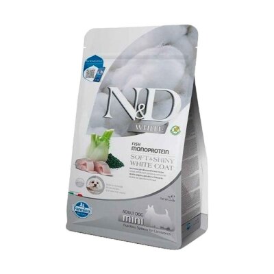 N&D Tahılsız Levrek, Rezene ve Spirulinalı Küçük Irk Köpek Maması 5 kg