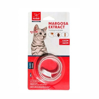 Nunbell Bit, Pire ve Kene Uzaklaştırıcı Kedi Tasması 36 cm