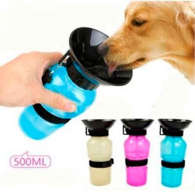 Nunbell Kulplu 500 ml Köpek Seyahat Suluğu