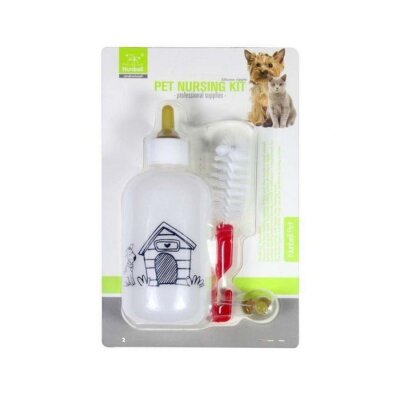 Nunbell Yavru Kedi ve Köpek Süt Biberonu Seti 100 ml