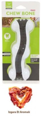 Nunbell Biftek Aromalı Dayanıklı Çiğneme Kemiği Oyuncağı 16 cm (L)