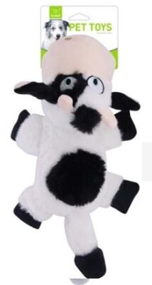 Nunbell Sesli Peluş İnek Köpek Oyuncağı 32 cm