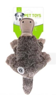 Nunbell Öten Peluş Ornitorenk Köpek Oyuncağı 30 cm