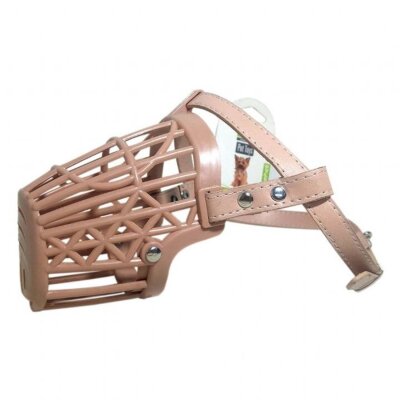Nunbell Plastik Köpek Ağızlığı (Medium)