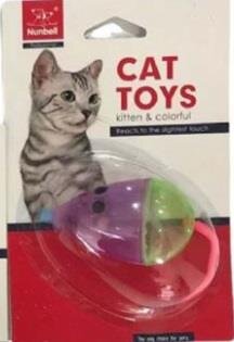 Nunbell Şeffaf Fare Kedi Oyuncağı (Asorti)
