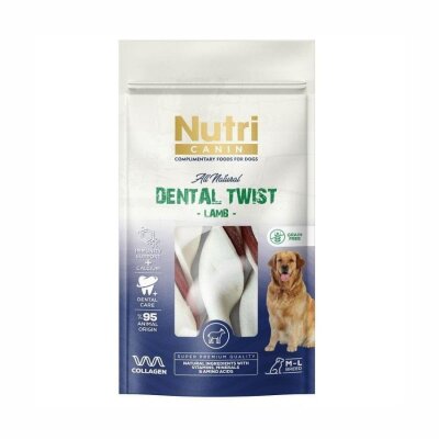 Nutri Canin Kuzu Etli Diş Sağlığı Köpek Ödülü 120 gr