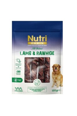 Nutri Canin Kuzu Etli Sargılı Köpek Ödül Kemiği 120 gr