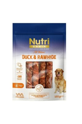 Nutri Canin Ördek Etli Sargılı Köpek Ödül Kemiği 120 gr