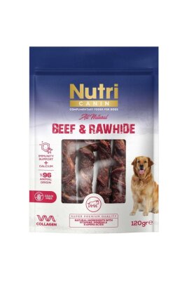 Nutri Canin Sığır Etli Sargılı Köpek Ödül Kemiği 120 gr