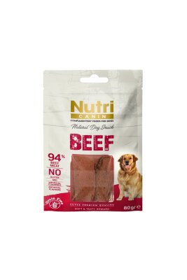 Nutri Canin Tahılsız Sığır Etli Köpek Ödülü 80 gr