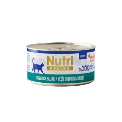 Nutri Feline Okyanus Balıklı-Midyeli Tahılsız Kedi Konservesi 70 gr