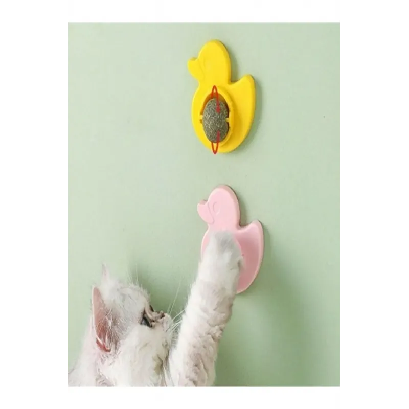Ördek Figürlü Kedi Otu (Catnip) Yalama Topu