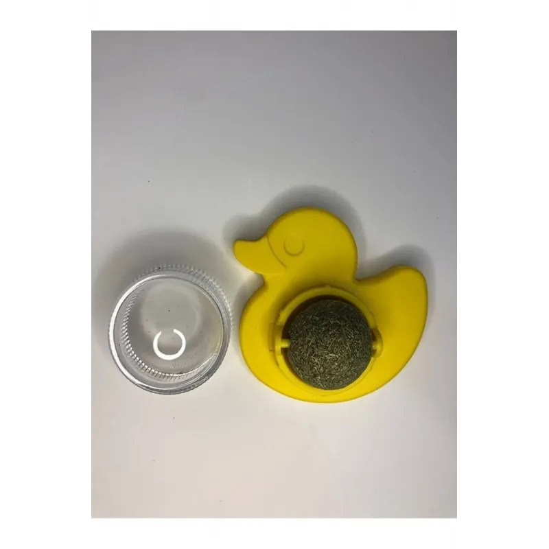 Ördek Figürlü Kedi Otu (Catnip) Yalama Topu