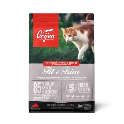 Orijen Fit & Trim Tahılsız Kilo Kontrol Kedi Maması 1,8 kg
