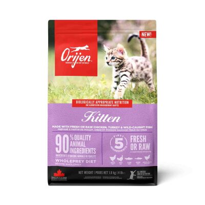 Orijen Kitten %90 Hayvansal Tahılsız Yavru Kedi Maması 1,8 kg