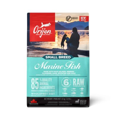 Orijen Tahılsız Balıklı Küçük Irk Yetişkin Köpek Maması 4,5 kg