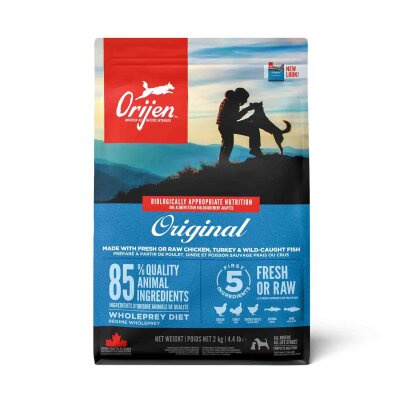 Orijen Original Yüksek Proteinli Tahılsız Yetişkin Köpek Maması 2 kg