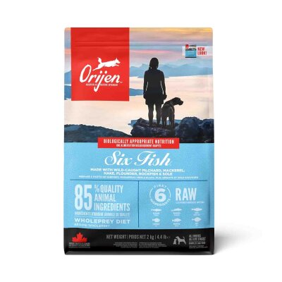 Orijen Six Fish 6 Balıklı Tahılsız Köpek Maması 2 kg