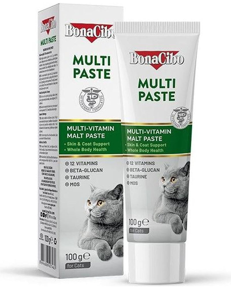 BonaCibo Multivitamin Kedi Macunu 100 gr
