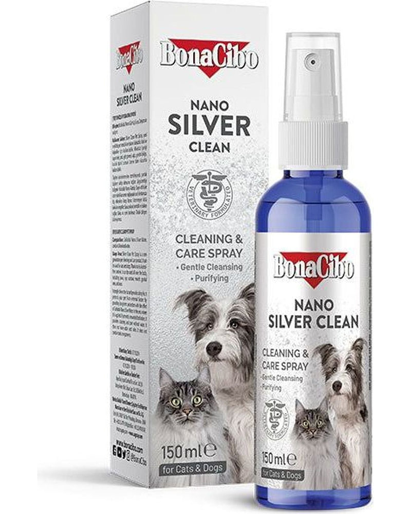 BonaCibo Nano Silver Su Gerektirmeyen Temizlik Spreyi 150 ml