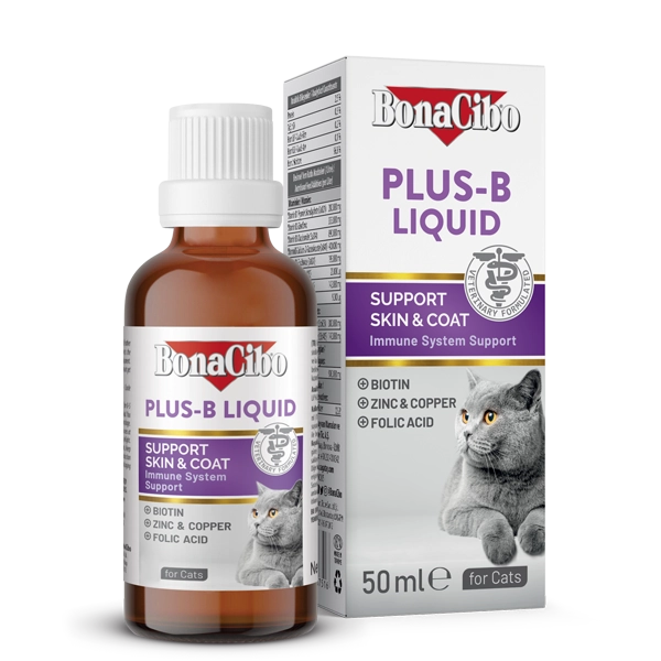 BonaCibo B Vitaminli Sıvı Kedi Takviyesi 50 ml