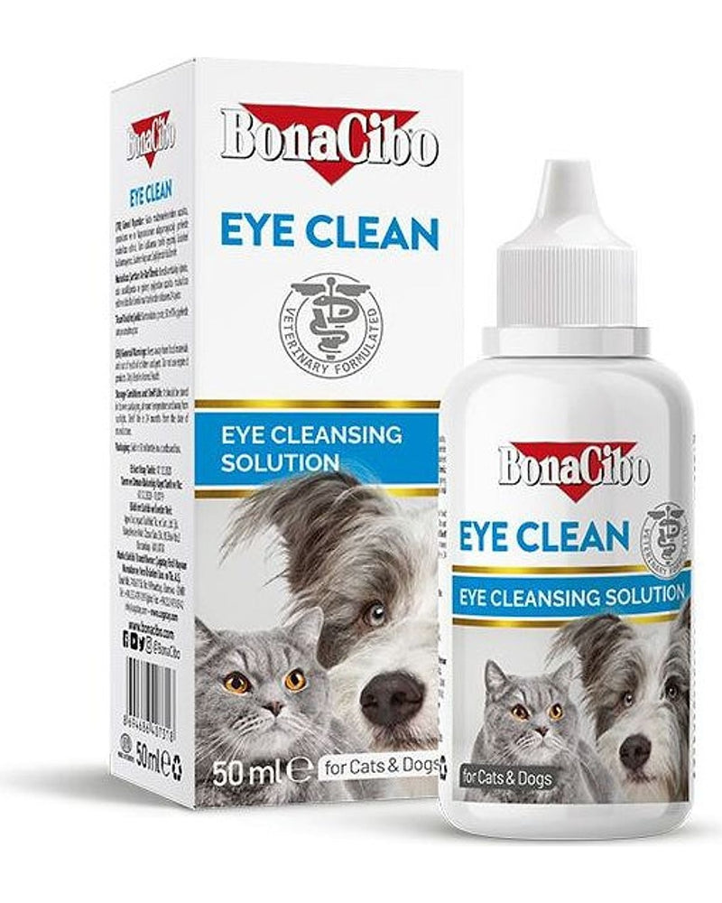 BonaCibo Kedi Göz Temizleme Solüsyonu 50 ml