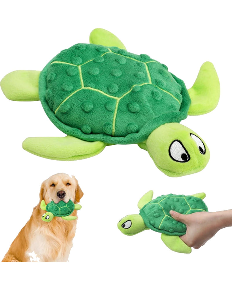 Hışırtılı Dokulu Peluş Kaplumbağa Oyuncak