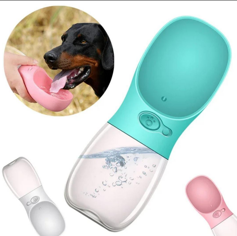 Sızdırmaz 350 ml Taşınabilir Köpek Su Matarası