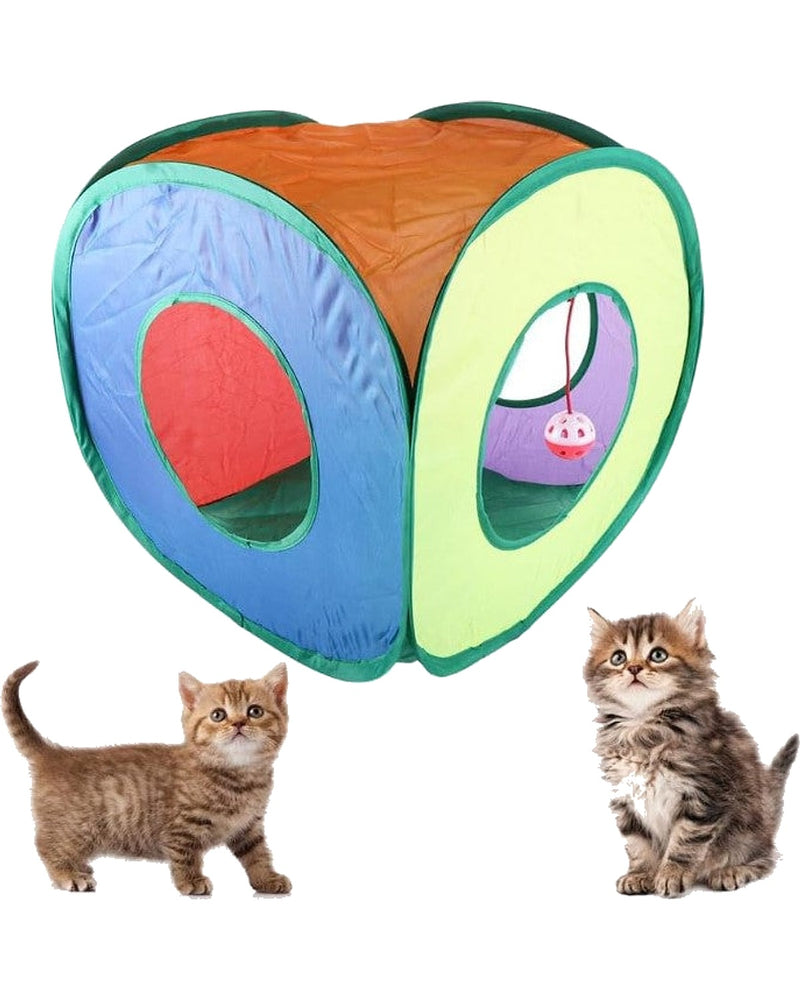 Asılı Oyuncak Toplu Kedi Oyun Tüneli