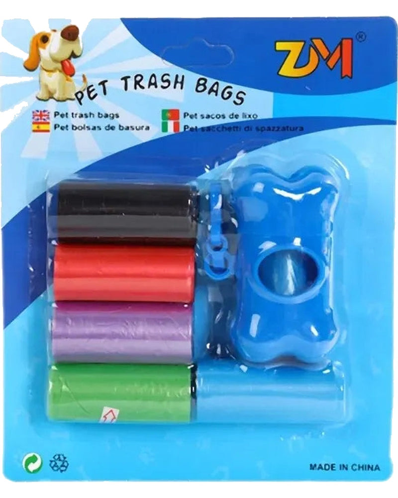 Taşıma Çantalı Köpek Kaka Poşeti Seti