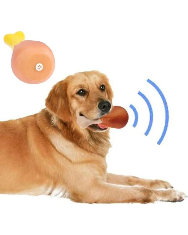 Sesli Vinil Tavuk Butu Köpek Oyuncağı