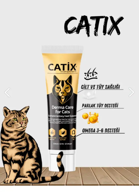 Catix DermaCat Cilt ve Tüy Destekleyici Macun 100 ml