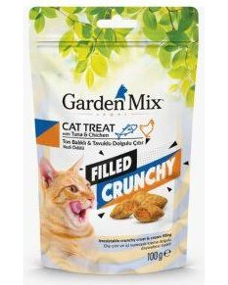 Gardenmix Ton Balıklı Tavuklu İçi Dolgulu Kedi Ödülü 100 gr