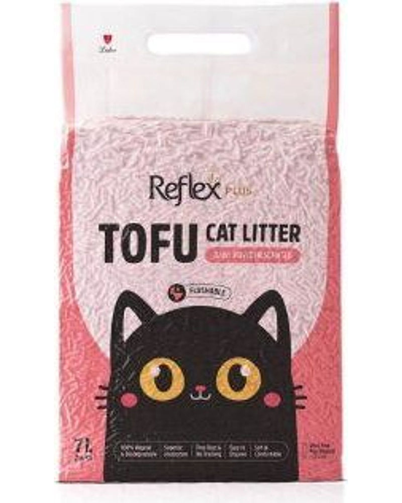 Reflex Plus Bebek Pudrası Kokulu Topaklanan Tofu Kedi Kumu 7 L