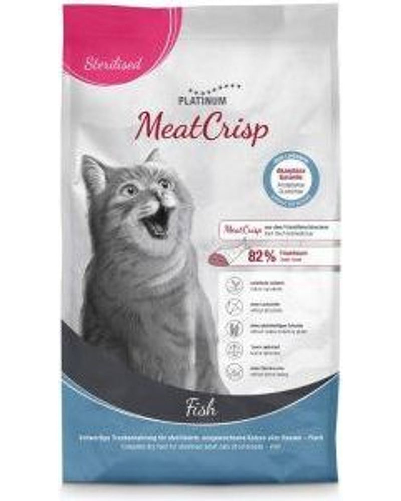 Platinum MeatCrisp Balıklı Glutensiz Kısır Kedi Maması 1,5 kg