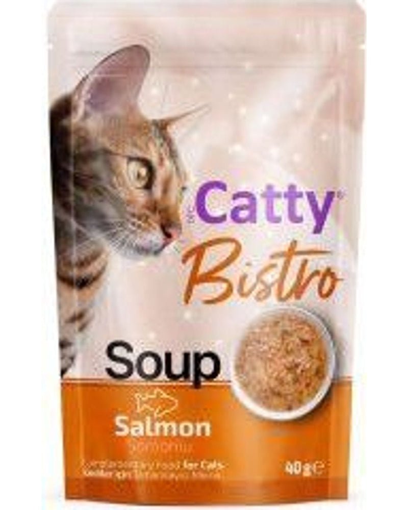 Catty Bistro Somonlu Kedi Çorbası 40 gr