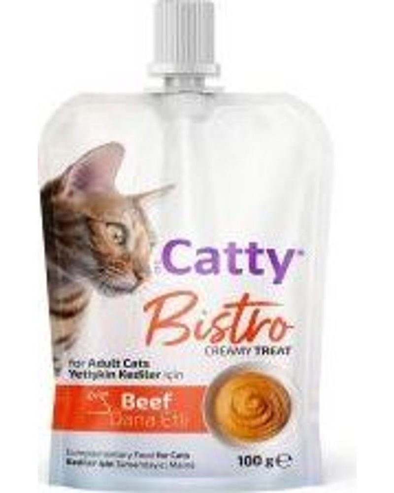 Catty Bistro Tahılsız Dana Etli Kedi Krema Ödülü 100 gr
