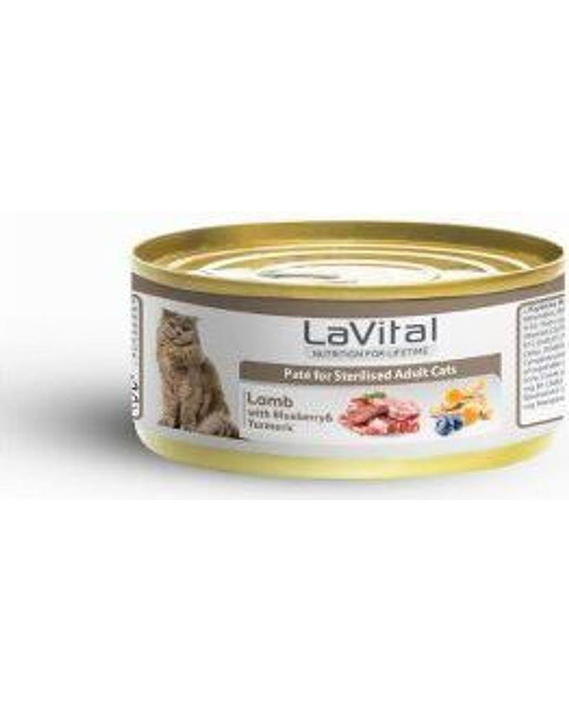 LaVital Kuzulu Kısırlaştırılmış Kedi Konservesi 85 gr