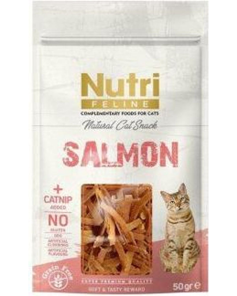 Nutri Feline Somonlu ve Kedi Otlu Kedi Ödülü 50 gr