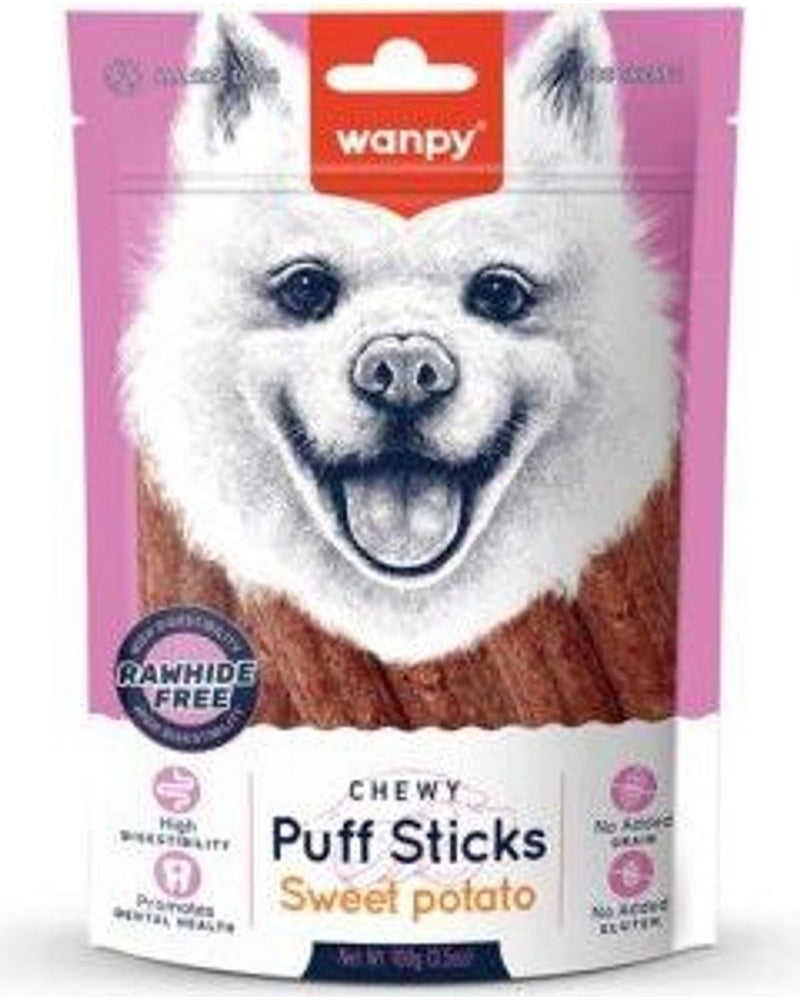 Wanpy Tahılsız Tatlı Patatesli Köpek Çiğneme Ödülü 100 gr