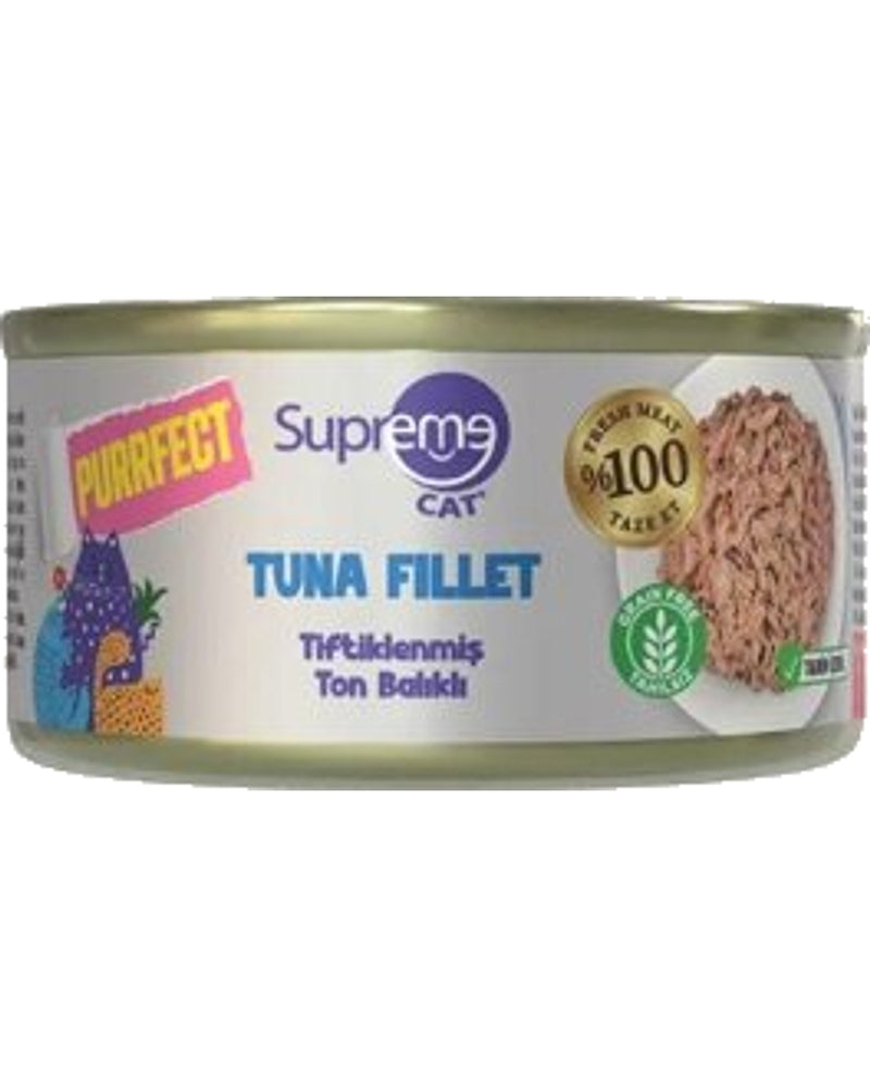 Supreme Cat Ton Balıklı Tahılsız Kedi Konservesi 70 gr