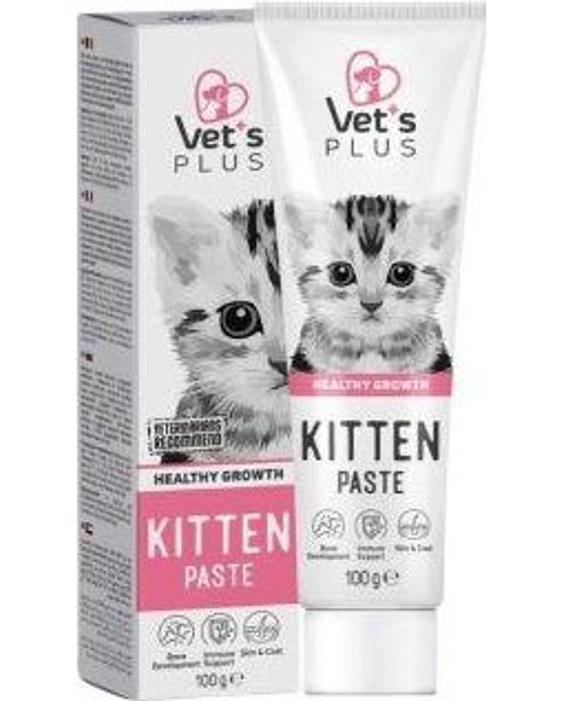 Vet's Plus Hamile ve Yavru Kedi Multivitaminli Malt Macunu 100 gr
