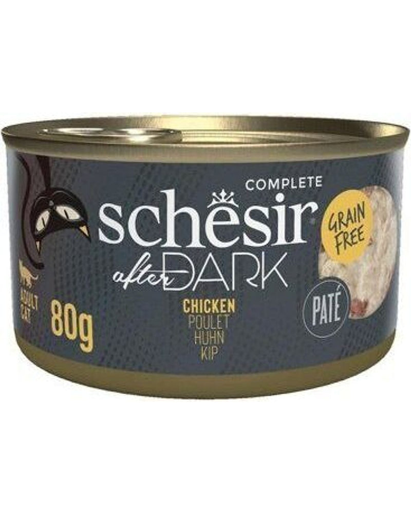 Schesir After Dark Tavuk Etli Tahılsız Pate Kedi Konservesi 80 gr
