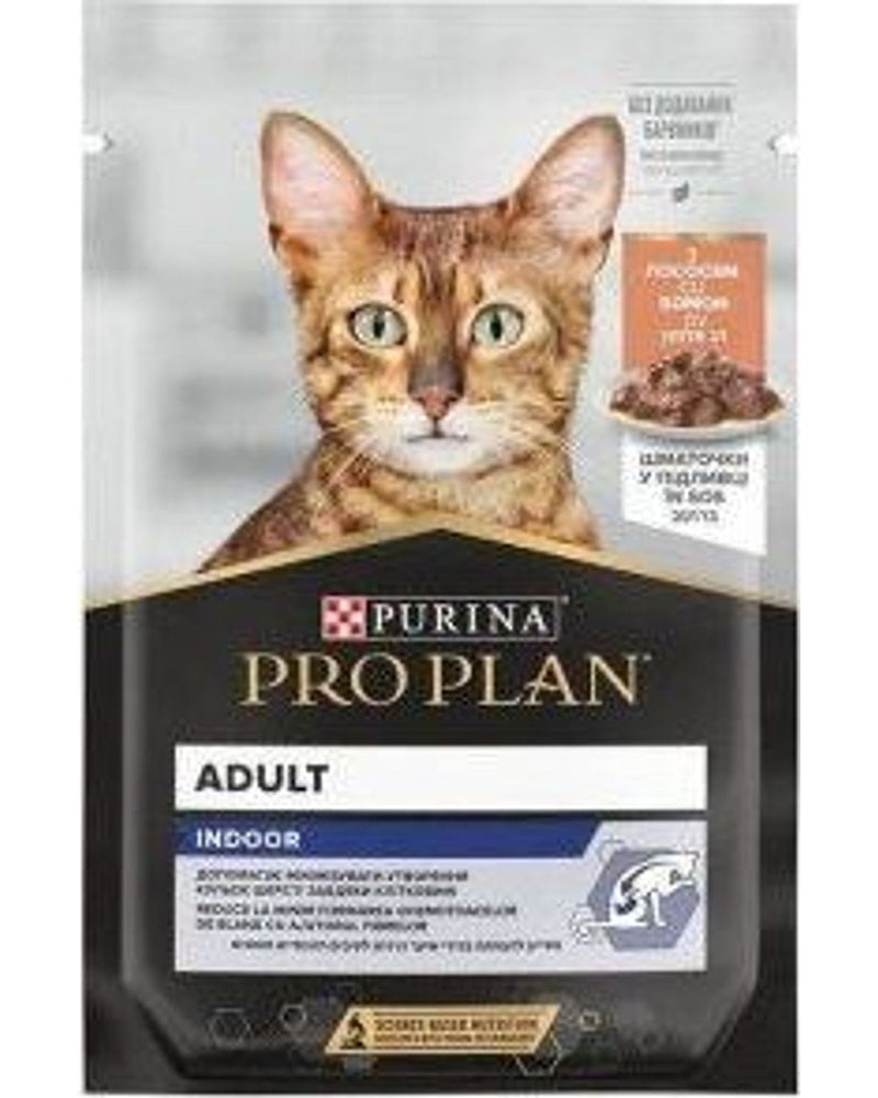 Pro Plan Indoor Soslu Somonlu İç Mekan Yetişkin Kedi Konservesi 85 gr