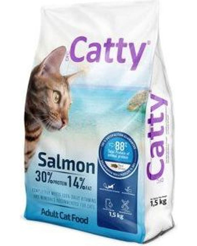 Catty Somonlu Yetişkin Kedi Maması 1,5 kg